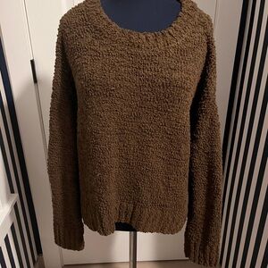 Sanctuary Textured Brown Women's Sweater